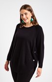Pull poncho col rond
