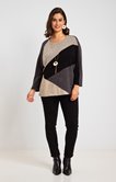 Pull patch col rond