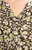 Tunique imprimé feuillage