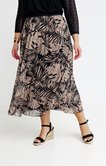 Jupe plissée imprimée