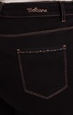 Pantalon droit avec détails strass