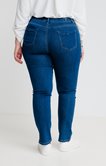 Pantalon avec surpiqures contrastées