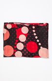 Foulard doux à pois