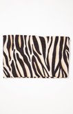 Écharpe douce imprimé zèbre