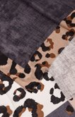 Foulard fin imprimé animal