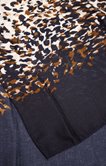 Foulard léger avec imprimé animalier
