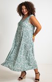 Robe longue imprimé