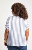 Chemise rayée manches courtes