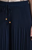 Jupe culotte plissée