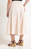 Jupe culotte minorque unie beige