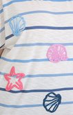 Tee-shirt rayé avec patchs