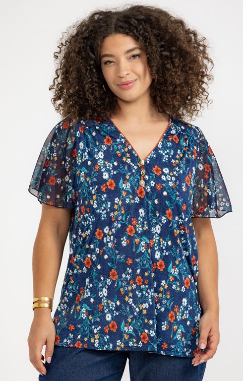 Tee-shirt imprimé floral