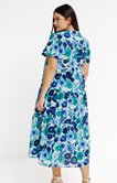 Robe longue imprimé fleuri
