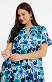 Robe longue imprimé fleuri