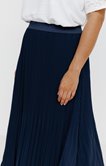 Jupe plissée unie