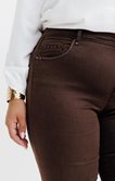 Pantalon droit détail rivet et clous