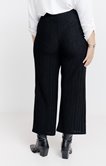 Pantalon en maille plissée