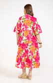 Robe longue à volants