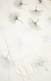 Écharpe douce motif gingko