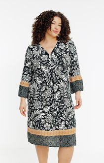 Robe à imprimé ethnique