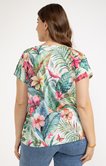 Tee-shirt imprimé floral