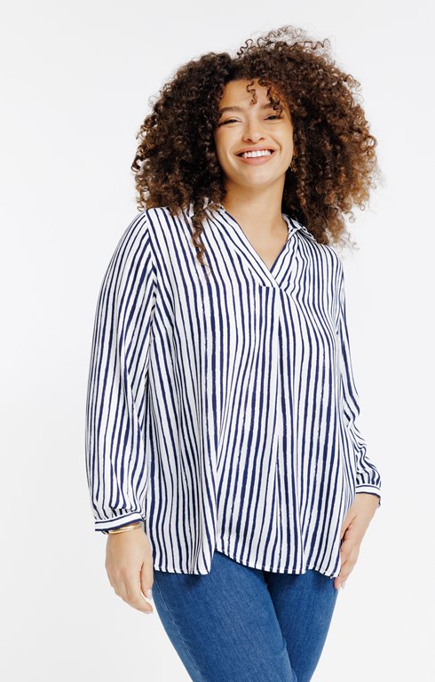 Chemise à rayures