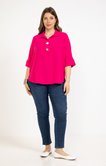 Chemise avec boutons coquillages