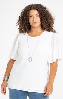 Tee-shirt forme poncho
