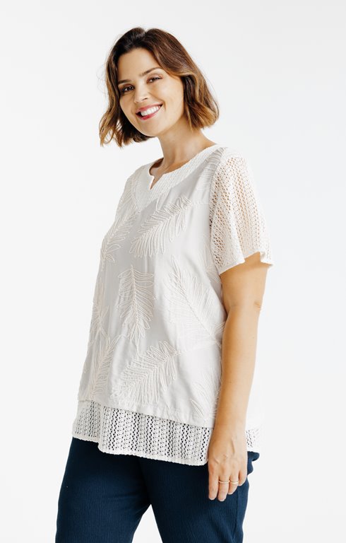 Tee-shirt brodé