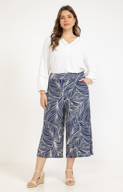 jupe culotte imprimée
