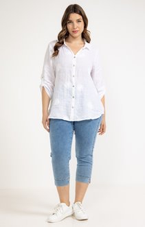 Pantacourt jean strass