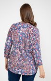 Chemisier à imprimé floral