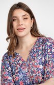 Chemisier à imprimé floral