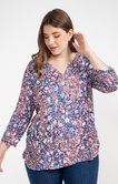 Chemisier à imprimé floral