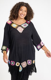 Tunique avec détails de broderie