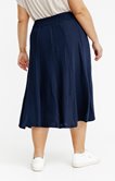 Jupe évasée crochet ceinture