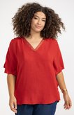 Tee-shirt forme poncho