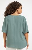 Tee-shirt forme poncho