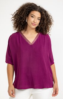 Tee-shirt forme poncho