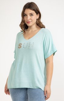 Tee-shirt avec écriture