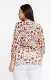 Tunique imprimée en voile de coton