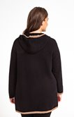 CARDIGAN COL CAPUCHE