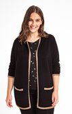 CARDIGAN COL CAPUCHE