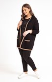 CARDIGAN COL CAPUCHE
