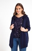 CARDIGAN COL CAPUCHE