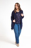 CARDIGAN COL CAPUCHE
