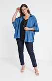 Cardigan esprit poncho