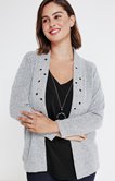 CARDIGAN OUVERT COL CHÂLE