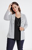 CARDIGAN OUVERT COL CHÂLE