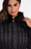 PARKA AVEC FAUSSE FOURRURE 